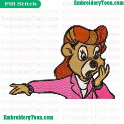 Talespin Embroidery Design 28
