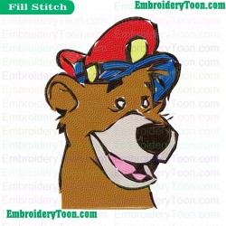 Talespin Embroidery Design 29