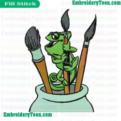 Tangled Embroidery Design 06
