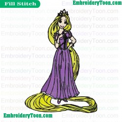 Tangled Embroidery Design 09