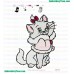 The Aristocats Embroidery Design 02