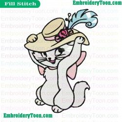 The Aristocats Embroidery Design 03