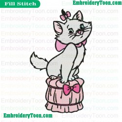 The Aristocats Embroidery Design 07