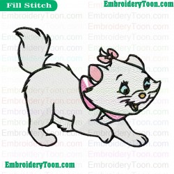 The Aristocats Embroidery Design 08