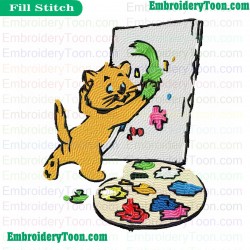 The Aristocats Embroidery Design 24
