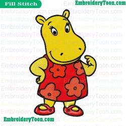The Backyardigans Embroidery Design 12