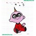 The Incredibles Embroidery Design 01
