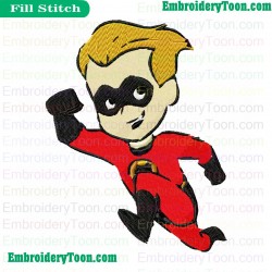 The Incredibles Embroidery Design 02