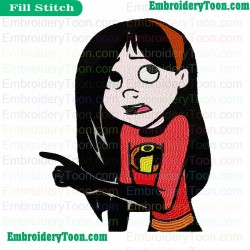 The Incredibles Embroidery Design 03