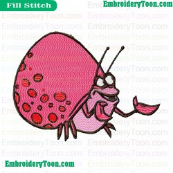 The Little Mermaid Embroidery Design 12