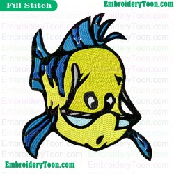 The Little Mermaid Embroidery Design 20