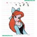 The Little Mermaid Embroidery Design 30