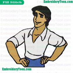 The Little Mermaid Embroidery Design 32
