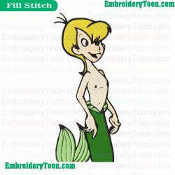 The Little Mermaid Embroidery Design 38