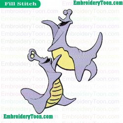 The Little Mermaid Embroidery Design 39