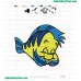 The Little Mermaid Embroidery Design 40