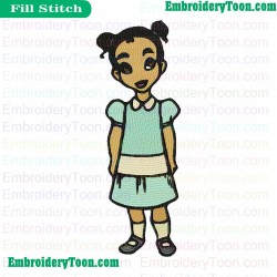 The Princess And The Frog Embroidery Design 14