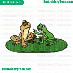 The Princess And The Frog Embroidery Design 16