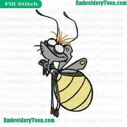 The Princess And The Frog Embroidery Design 17