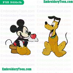 The Whole Gang Embroidery Design 06
