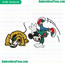 The Whole Gang Embroidery Design 08