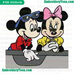 The Whole Gang Embroidery Design 13