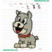Tom And Jerry Mini Dog Embroidery Design 2