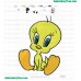 Tweety Bird Embroidery Design 04