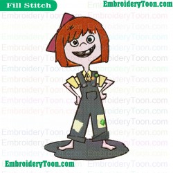 Up Embroidery Design 05