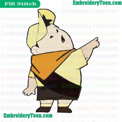 Up Embroidery Design 11