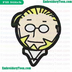 Van Hohenheim Fullmetal Alchemist Embroidery Design