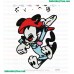 Wakko Full Downe Embroidery Design