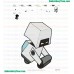 Wall E Embroidery Design 11