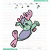 Wuzzles Embroidery Design 06