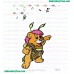 Wuzzles Embroidery Design 08