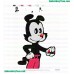 Yakko With A Pokeball Embroidery Design