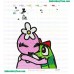 Yo Gabba Gabba Nickelodeon Embroidery Embroidery Design 02