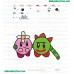 Yo Gabba Gabba Nickelodeon Embroidery Embroidery Design 13