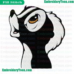 Young Flower Hopefui Embroidery Design